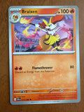 Braixen - Chaos Rising - 012/086 - Near Mint