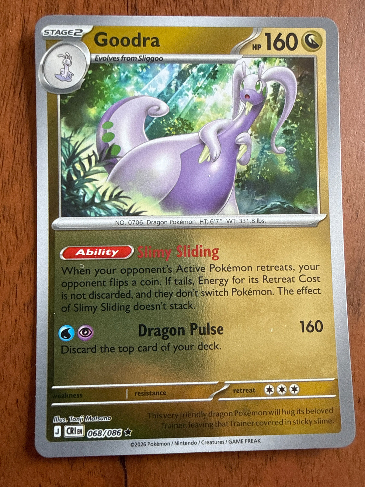 Goodra - Chaos Rising - 068/086 - Near Mint