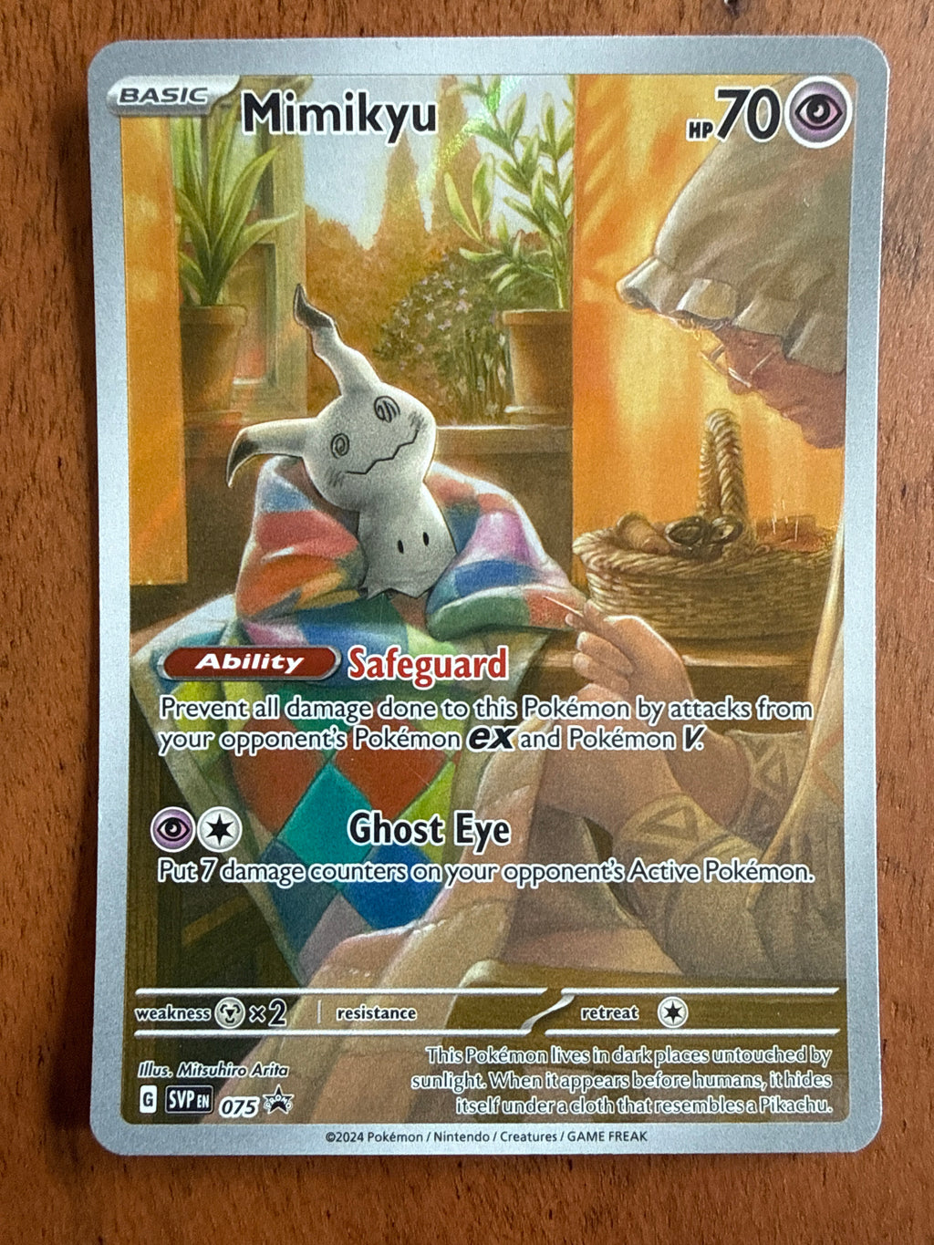 Mimikyu - Scarlet & Violet Promos - 075 - Moderately Played