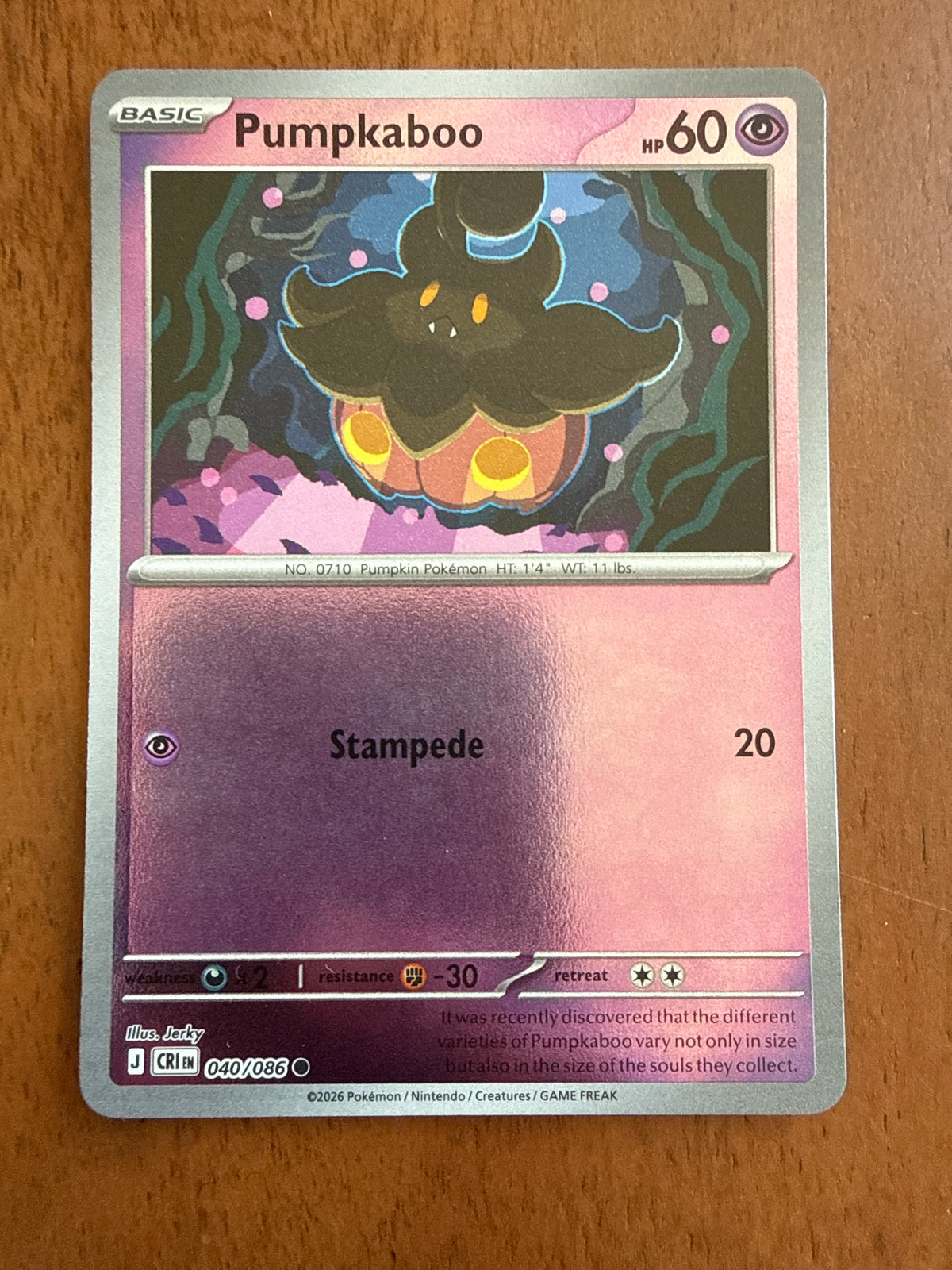 Pumpkaboo - Chaos Rising - 040/086 - Near Mint