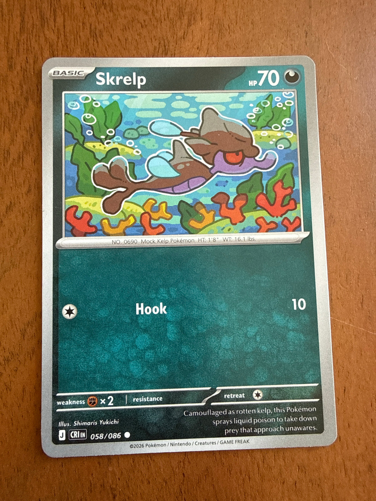 Skrelp - Chaos Rising - 058/086 - Near Mint